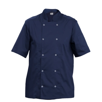 Zestaw kucharza elastyczna bluza na napy i spodnie granatowe roz. 3XL
